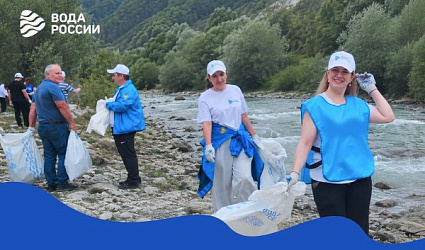 В Кабардино-Балкарии прошла флагманская акция «Вода России»