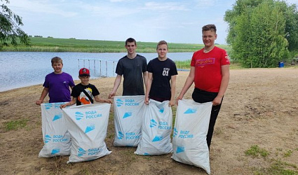 В Рязанской области продолжается акция «Вода России»