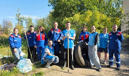 Акция «Вода России» прошла у ручья Большого в Карелии