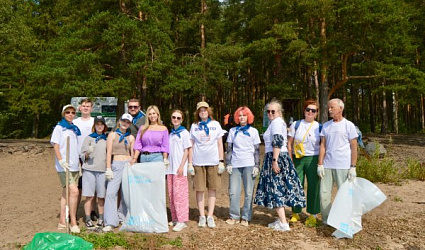 В Санкт-Петербурге прошла уборка побережья Невской губы