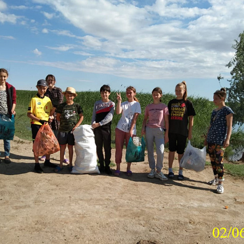 Акция "Вода России" в Астраханской области