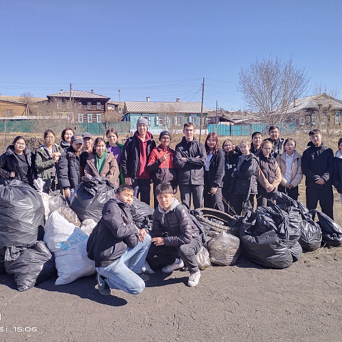 город Кяхта, река Кяхтинка, 14.04.2023