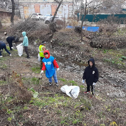 Артем, русло ручья , 02.11.2023