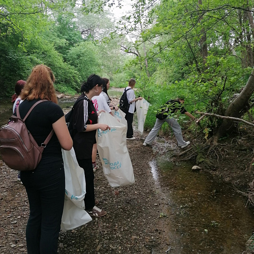 пгт. Ахтырский, река Ахтырь, 26.04.2024