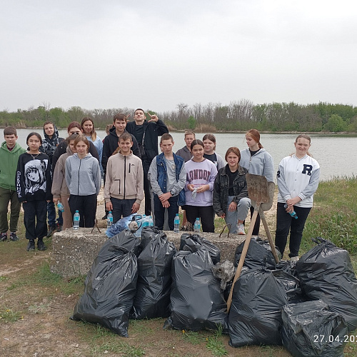 хутор Криушинский, пруд, 27.04.2024