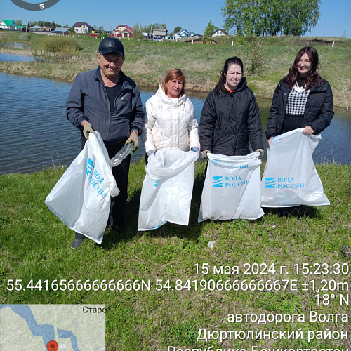 с. Старосултанбеково, река Биятьязы , 15.05.2024