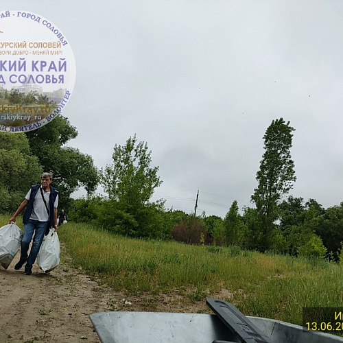 Курск, река Сейм, 13.06.2024