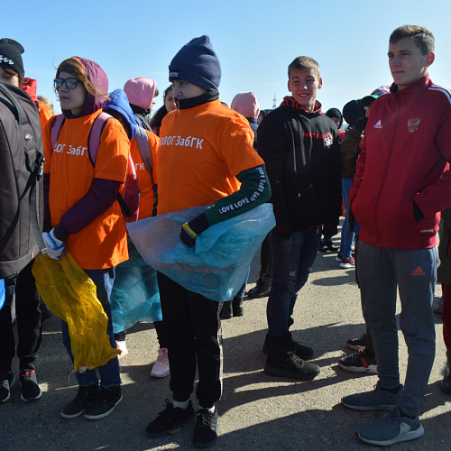 Марафон "Чистые берега Дальнего Востока" в городе Чите