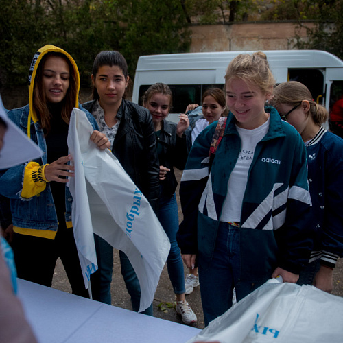 Заключительный этап всероссийского экомарафона «Чистые берега Крыма»