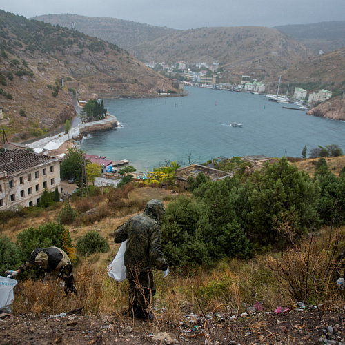 Заключительный этап всероссийского экомарафона «Чистые берега Крыма»