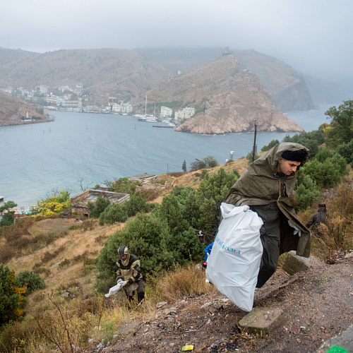 Заключительный этап всероссийского экомарафона «Чистые берега Крыма»