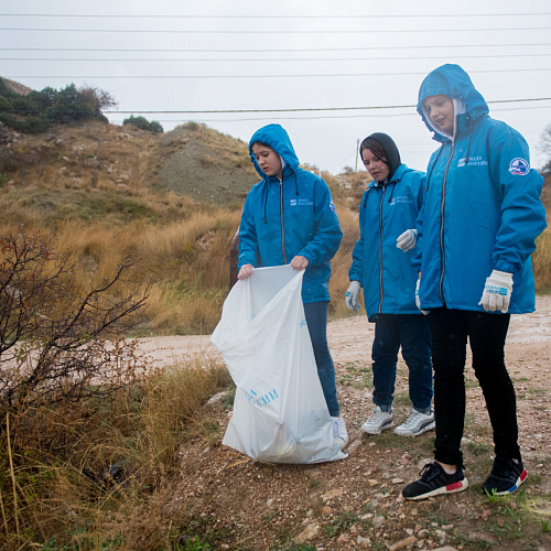 Заключительный этап всероссийского экомарафона «Чистые берега Крыма»