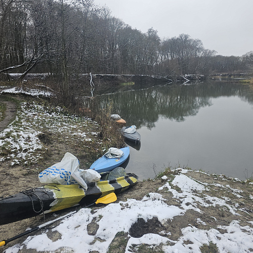 Курск, река Сейм, 11.12.2025