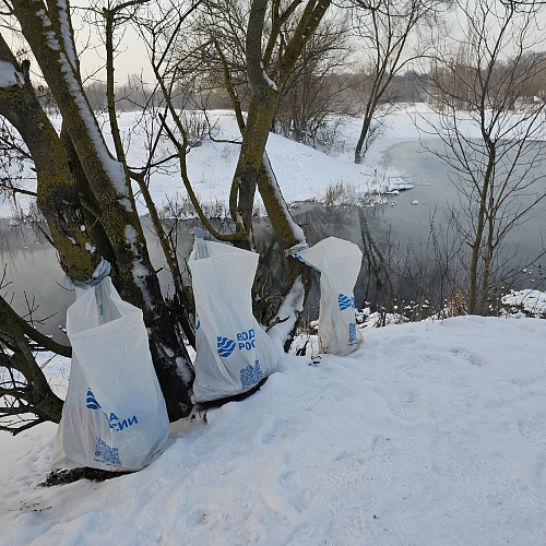 Курск, река Сейм, 25.01.2026