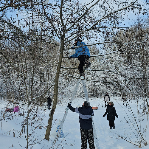 г Курск, река Тускарь, 31.01.2026