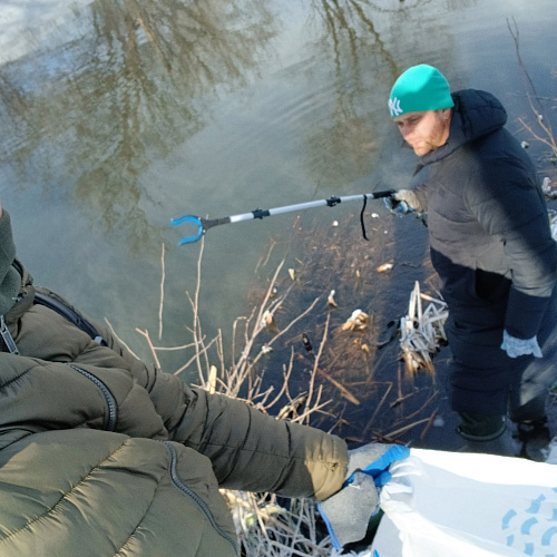 г Курск, река Сейм, 22.02.2026