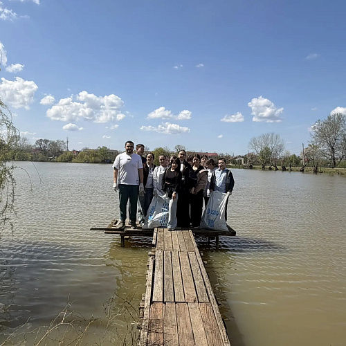 село Светлогорское Абинский район, пруд в селе Светлогорском, 16.04.2026