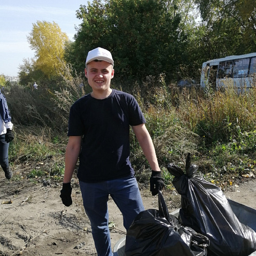 Марафон "Чистые берега" в Новосибирской области