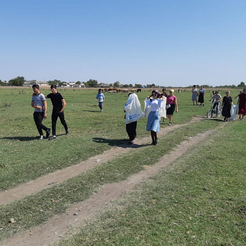 Марафон "Чистые берега" в Чеченской Республике