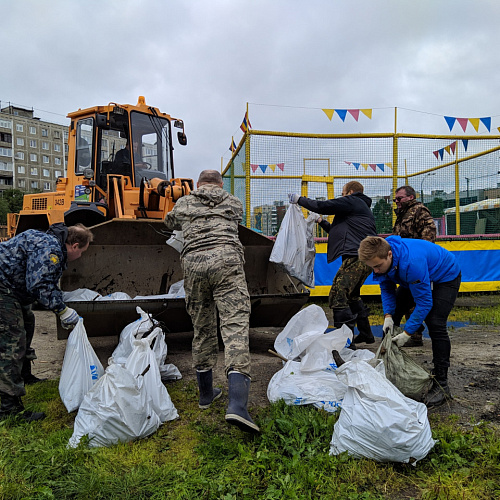 Марафон "Чистые берега" в Мурманской области